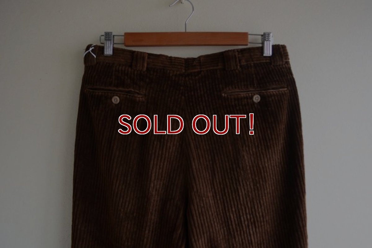 画像10: TALLIA UOMO 太畝コーデュロイパンツ　 MADE IN USA　 表記W32R  (10)
