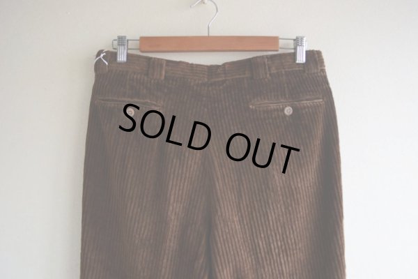 画像10: TALLIA UOMO 太畝コーデュロイパンツ  MADE IN USA  表記W32R