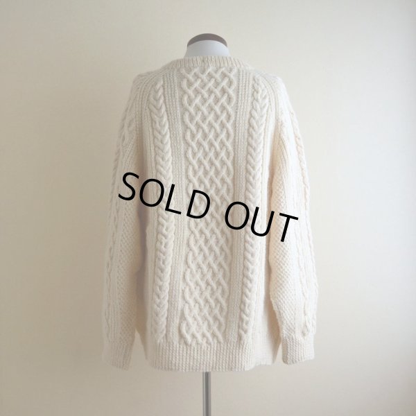 画像3: BLARNEY WOOLLEN MILLS フィッシャーマンセーター  MADE IN IRELAND  実寸XL