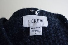 画像5: J.CREW フィッシャーマンセーター　 BLACK　 表記L  (5)