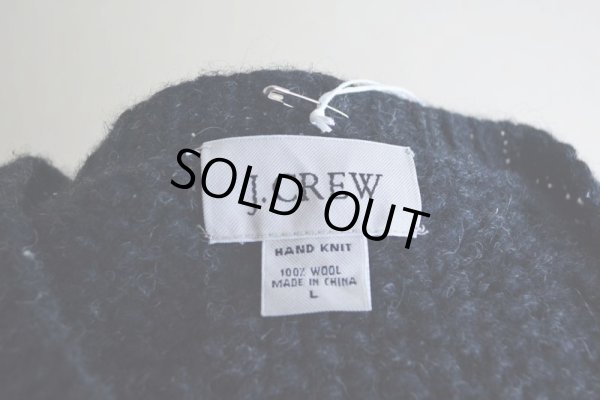 画像5: J.CREW フィッシャーマンセーター　 BLACK　 表記L 
