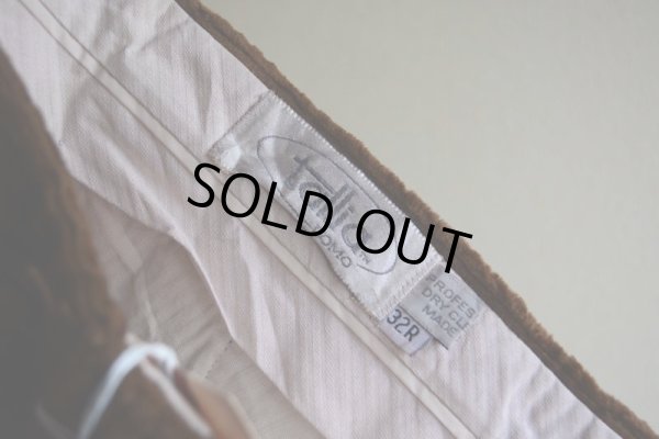 画像4: TALLIA UOMO 太畝コーデュロイパンツ  MADE IN USA  表記W32R