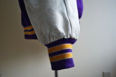 画像10: 1990s HOLLOWAY 袖レザースタジャン　 MADE IN USA　 表記XL  (10)