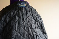 画像14: 1990s HOLLOWAY 袖レザースタジャン　 MADE IN USA　 表記XL  (14)