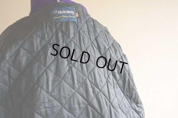 画像14: 1990s HOLLOWAY 袖レザースタジャン　 MADE IN USA　 表記XL 