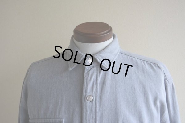 画像6: 1980-90s Polo RALPH LAUREN ガチャポケ ワークシャツ  MADE IN USA  表記L