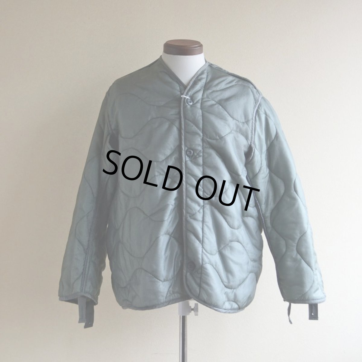 画像1: 2000s US.ARMY M-65 キルティングライナージャケット　 表記S  (1)