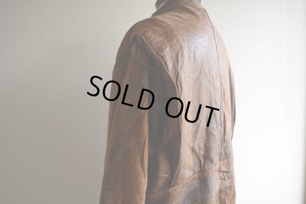 画像13: 1980s BANANA REPUBLIC ラムレザージャケット　 表記46 