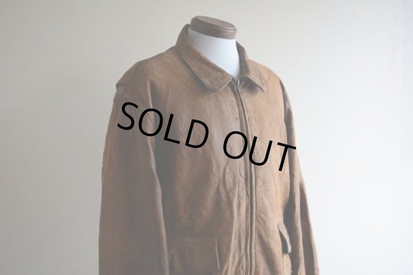 画像6: 1980s BANANA REPUBLIC ラムレザージャケット　 表記46 