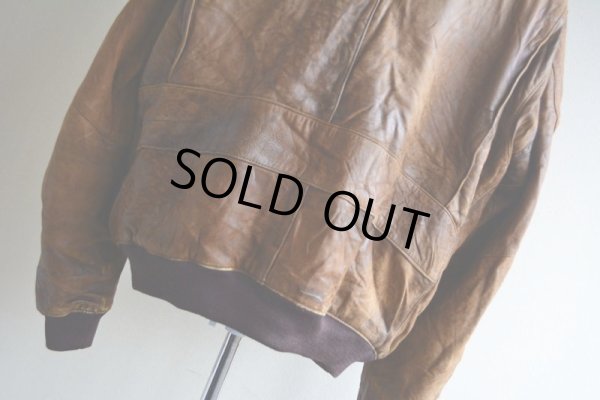 画像14: 1980s BANANA REPUBLIC ラムレザージャケット　 表記46 