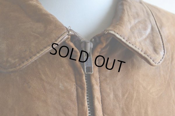 画像7: 1980s BANANA REPUBLIC ラムレザージャケット　 表記46 