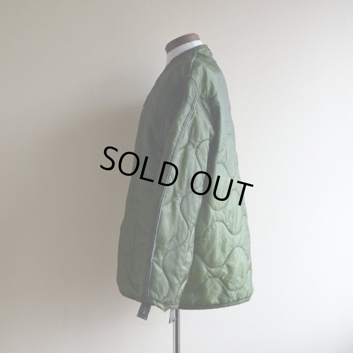 画像4: 1990s US.ARMY M-65 キルティングライナージャケット　 表記M  (4)