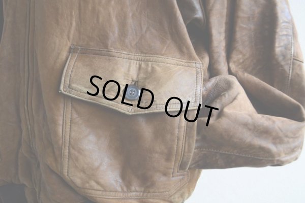 画像8: 1980s BANANA REPUBLIC ラムレザージャケット　 表記46 