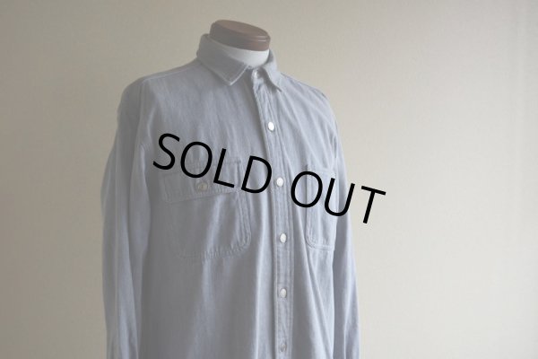 画像7: 1980-90s Polo RALPH LAUREN ガチャポケ ワークシャツ  MADE IN USA  表記L