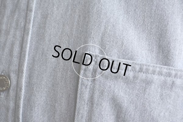 画像16: 1980-90s Polo RALPH LAUREN ガチャポケ ワークシャツ  MADE IN USA  表記L