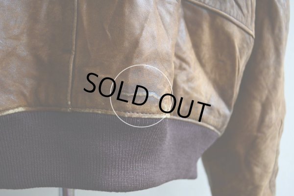 画像18: 1980s BANANA REPUBLIC ラムレザージャケット　 表記46 