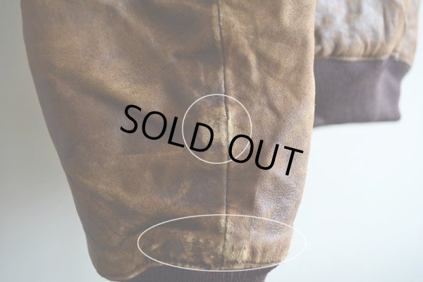 画像19: 1980s BANANA REPUBLIC ラムレザージャケット　 表記46 