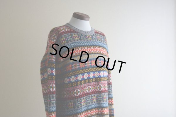 画像7: Jamieson's ファアイルセーター　 MADE IN SCOTLAND　 実寸L 