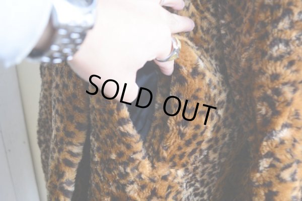 画像14: 1980s Monterey ヒョウ柄フェイクファーコート　 MADE IN USA　 表記XL 