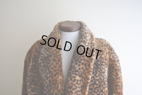 画像7: 1980s Monterey ヒョウ柄フェイクファーコート　 MADE IN USA　 表記XL 