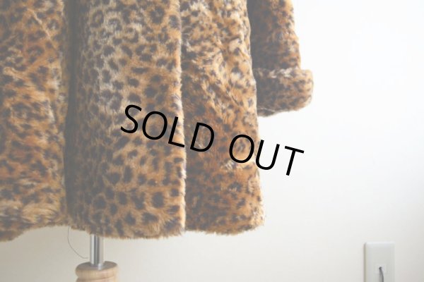 画像11: 1980s Monterey ヒョウ柄フェイクファーコート　 MADE IN USA　 表記XL 