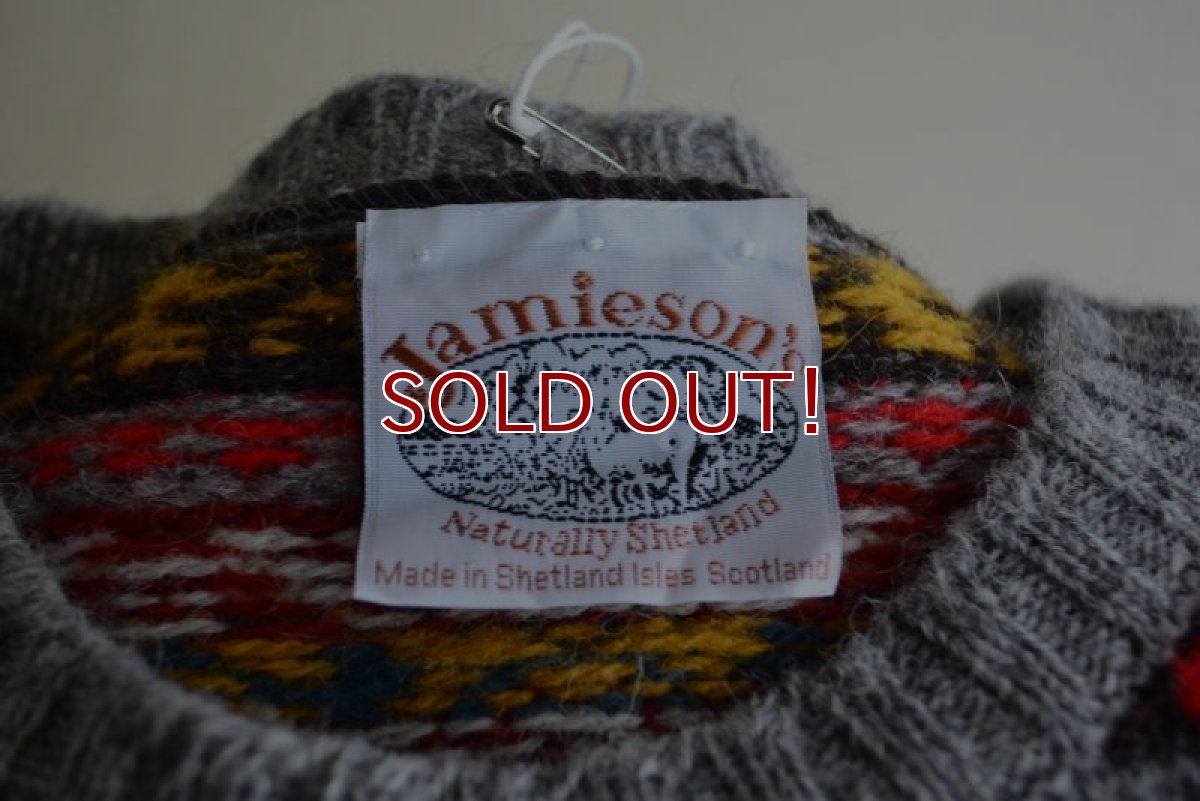 画像5: Jamieson's ファアイルセーター　 MADE IN SCOTLAND　 実寸L  (5)