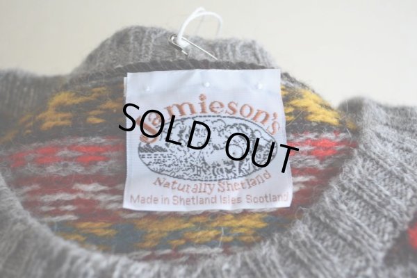 画像5: Jamieson's ファアイルセーター　 MADE IN SCOTLAND　 実寸L 