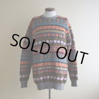Jamieson's ファアイルセーター　 MADE IN SCOTLAND　 実寸L 