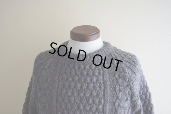 画像6: SLIEVE LEAGUE フィッシャーマンセーター  MADE IN IRELAND  表記42