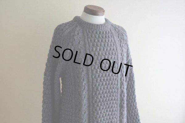 画像7: SLIEVE LEAGUE フィッシャーマンセーター  MADE IN IRELAND  表記42