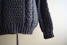 画像9: SLIEVE LEAGUE フィッシャーマンセーター　 MADE IN IRELAND　 表記42  (9)