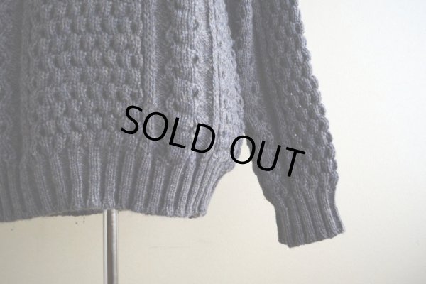 画像9: SLIEVE LEAGUE フィッシャーマンセーター  MADE IN IRELAND  表記42