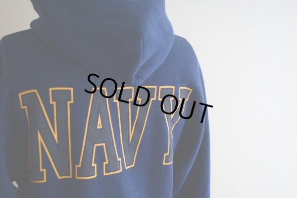 画像9: US.NAVY スウェットパーカー  MADE IN USA  表記S