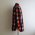 画像2: 1940s Woolrich マチ付きウールシャツ　<br>表記16<br> (2)