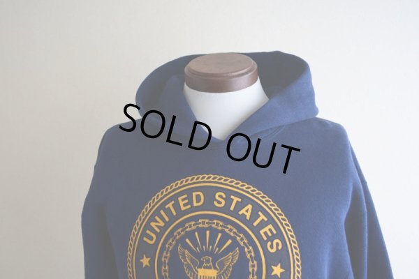 画像6: US.NAVY スウェットパーカー  MADE IN USA  表記S