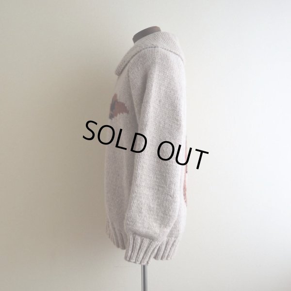 画像4: 1960s〜 カウボーイ柄カウチンセーター　 実寸ML 