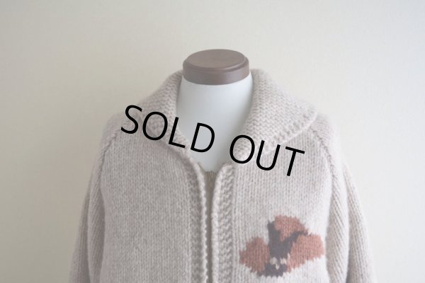 画像5: 1960s〜 カウボーイ柄カウチンセーター　 実寸ML 