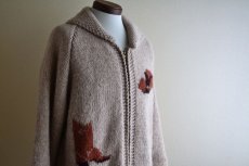 画像6: 1960s〜 カウボーイ柄カウチンセーター　 実寸ML  (6)