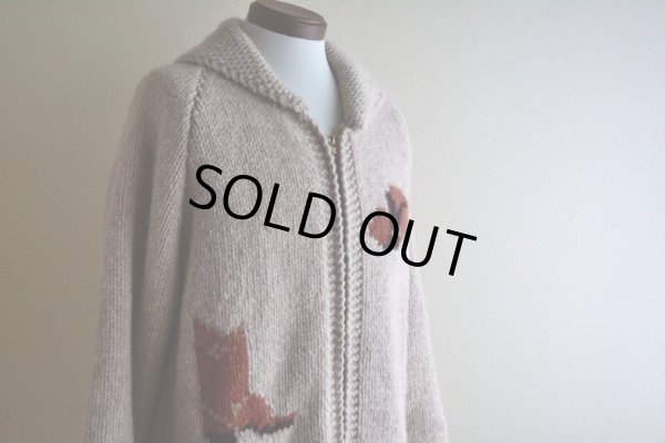 画像6: 1960s〜 カウボーイ柄カウチンセーター　 実寸ML 