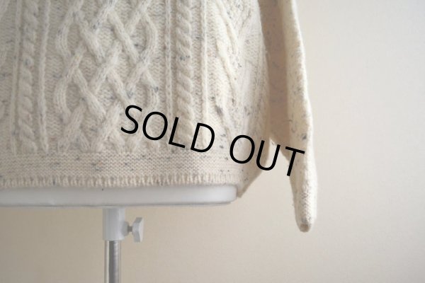 画像11: NATURALLY フィッシャーマンセーター  表記L