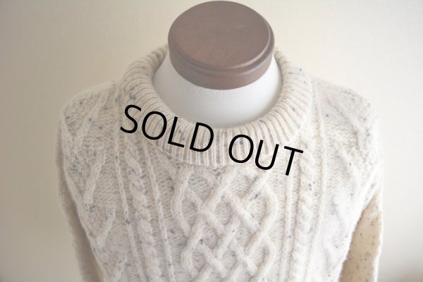 画像7: NATURALLY フィッシャーマンセーター  表記L