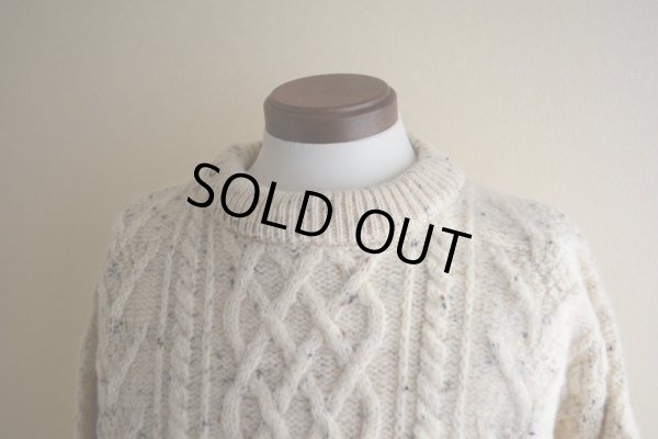 画像8: NATURALLY フィッシャーマンセーター  表記L