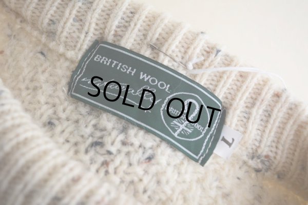 画像5: NATURALLY フィッシャーマンセーター  表記L