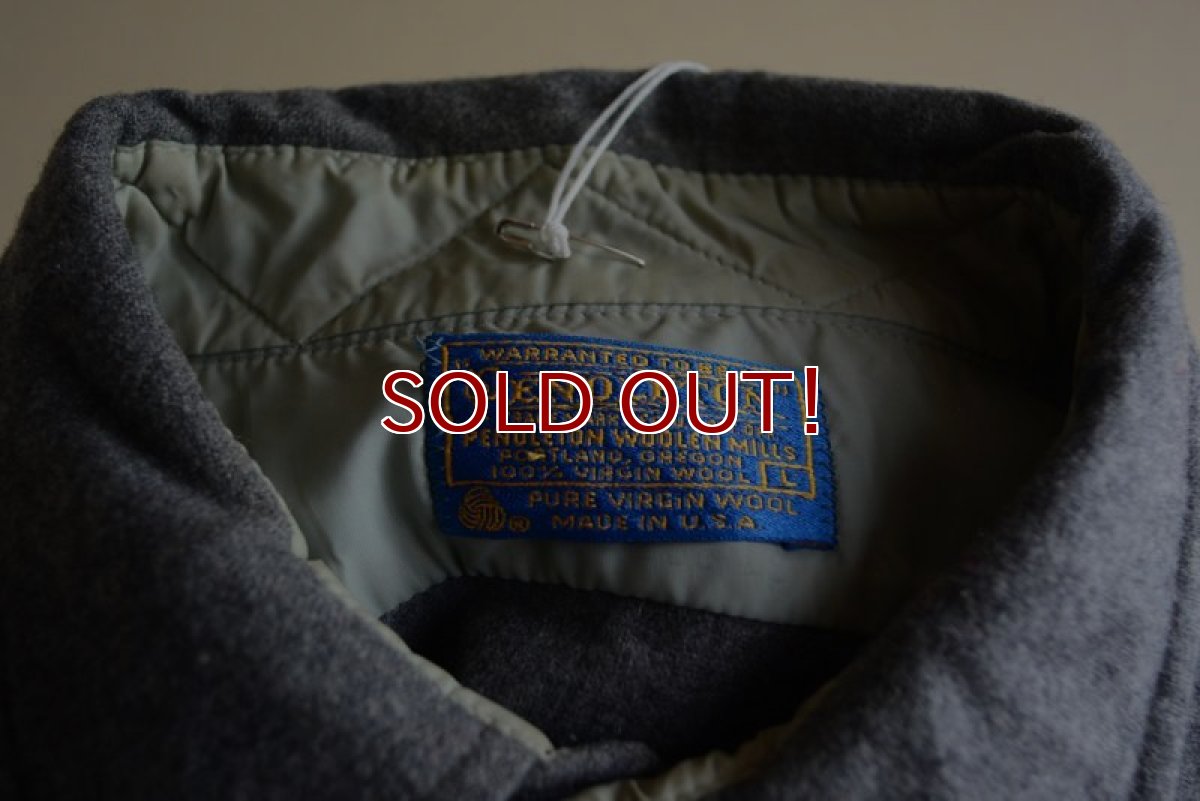 画像5: 1970s PENDLETON ウールシャツ　 エルボーパッチ付き　 表記L  (5)