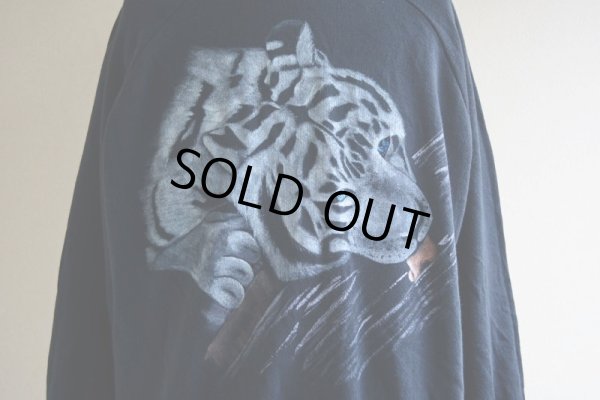 画像8: 1990-00s WHITE TIGER プリントスウェット　 表記L 