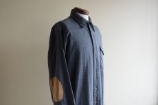 画像7: 1970s PENDLETON ウールシャツ　 エルボーパッチ付き　 表記L  (7)