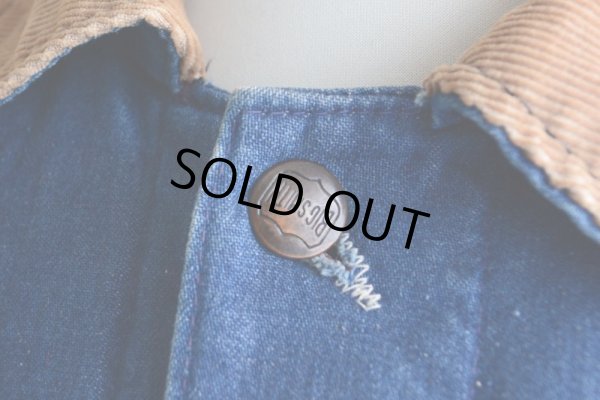 画像9: 1970s BIGSMITH デニムカバーオール  裏地キルティング  実寸L