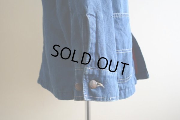 画像13: 1970s BIGSMITH デニムカバーオール  裏地キルティング  実寸L