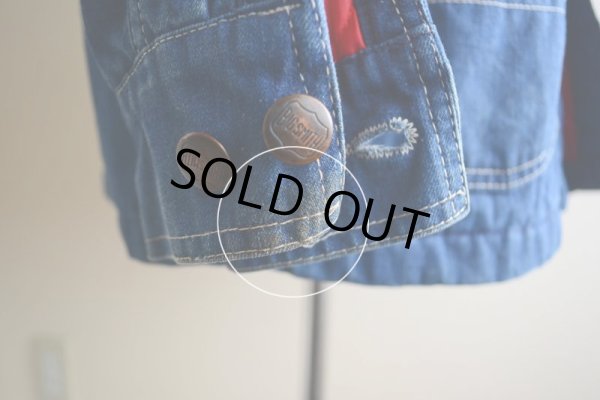 画像14: 1970s BIGSMITH デニムカバーオール  裏地キルティング  実寸L