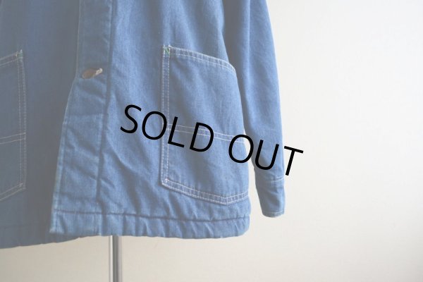 画像12: 1970s BIGSMITH デニムカバーオール  裏地キルティング  実寸L